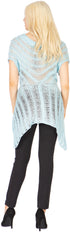Dolman Sleeve Button Front Sweater Top